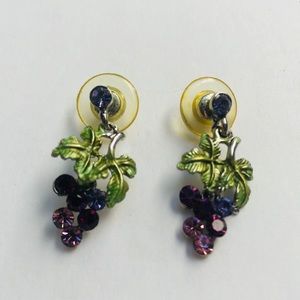 Vintage fruit earrings